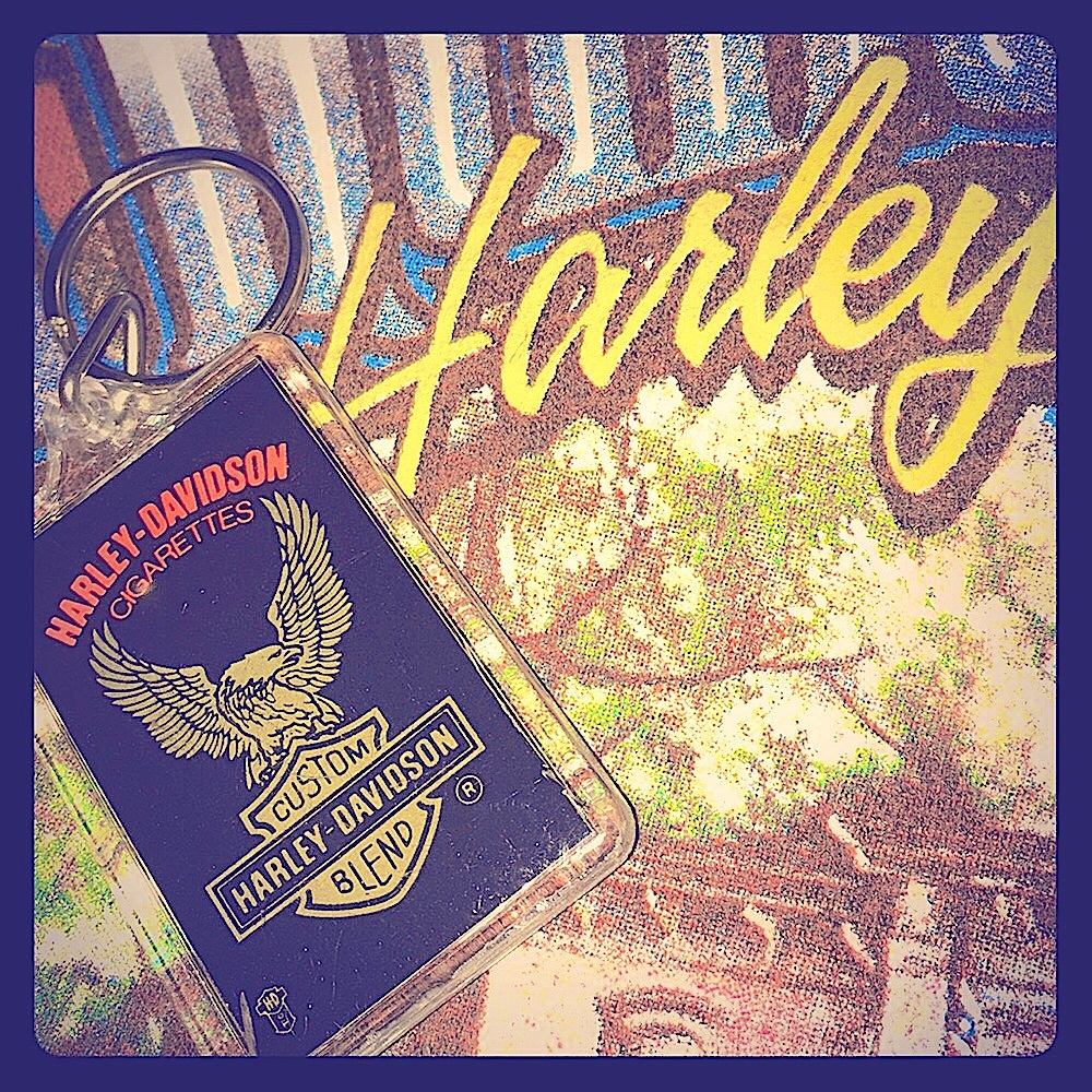 Harley-Davidson cigarettes keychain(advertising)